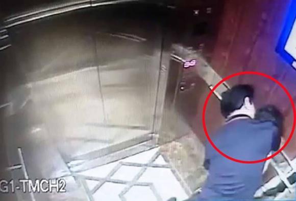Nguyễn Hữu Linh, Sàm sỡ bé gái trong thang máy, Tin pháp luật
