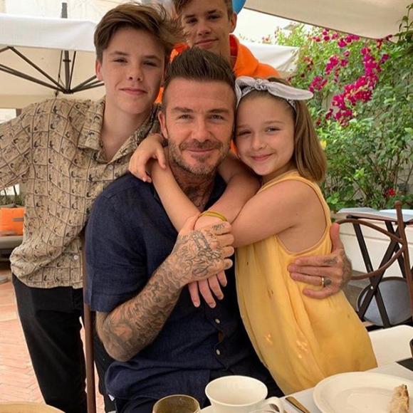 harper seven, david beckham, sao hollywood