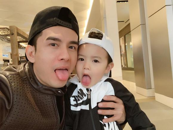 Đan Trường và con trai 0 Đan Trường, Đan Trường và con trai, con trai Đan Trường, gia đình Đan Trường
