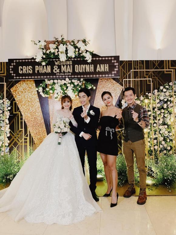 youtuber Cris Phan, hot girl Mai Quỳnh Anh, đám cưới Cris Phan, sao Việt
