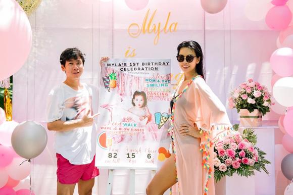 siêu mẫu Hà Anh, con gái Hà Anh, sinh nhật con gái Hà Anh, sao Việt