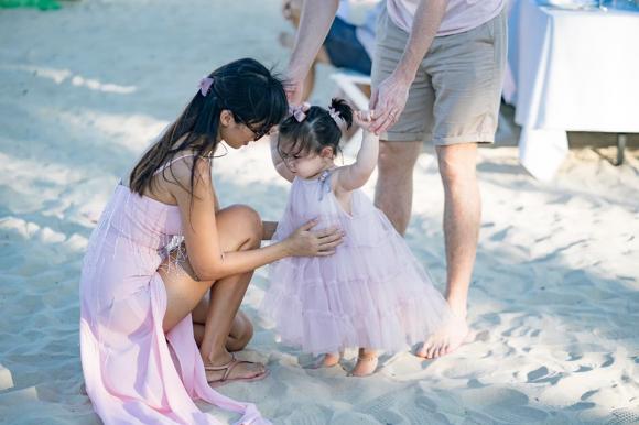 siêu mẫu Hà Anh, con gái Hà Anh, sinh nhật con gái Hà Anh, sao Việt