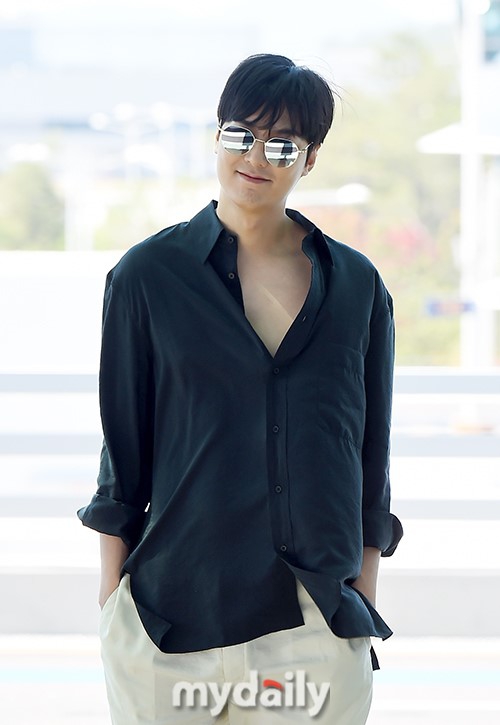 lee min ho, thời trang sân bay, sao hàn