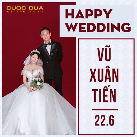 Running man vũ xuân tiến,vũ xuân tiến cưới vợ,cuộc đua kỳ thú