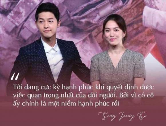 Song Hye Kyo, Song Joong Ki, Tâm sự gia đình