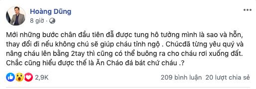 Thu Quỳnh, NSND Hoàng Dũng, Hoàng Dũng chỉ trích diễn viên trẻ, Bảo Hân, Bảo Thanh 