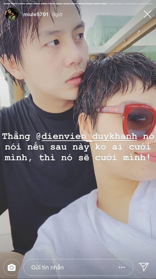 Duy Khánh, Miu Lê, sao Việt