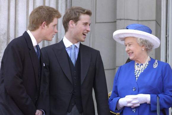 Hoàng gia Anh,Nữ hoàng Anh,Hoàng tử Harry,Hoàng tử William