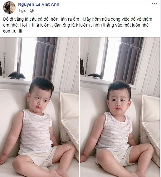 Diễn viên lê việt anh,con trai lê việt anh,lê việt anh ly hôn