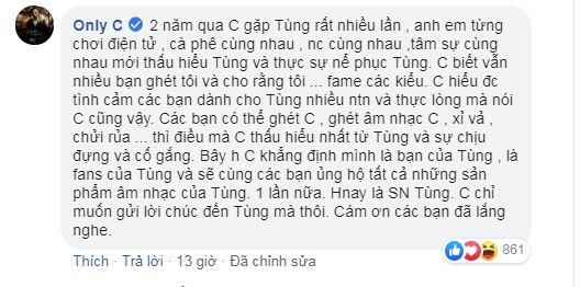 Only C, Sơn Tùng MTP, sao Việt