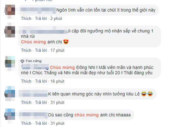 Đông Nhi, Ông Cao Thắng, sao việt