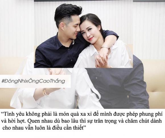 Ông Cao Thắng, Đông Nhi, sao Việt