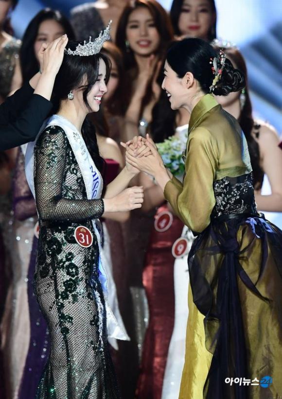 hoa hậu hàn quốc 2019, hanbok, sao hàn