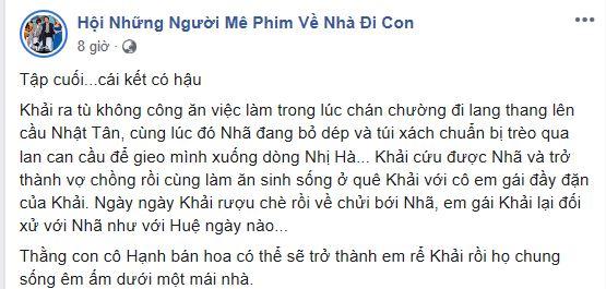 Về nhà đi con, nhân vật phản diện Về nhà đi con, kết Về nhà đi con