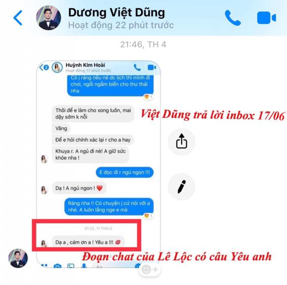 Lê Lộc, Việt Dũng 'Người ấy là ai', Người ấy là ai