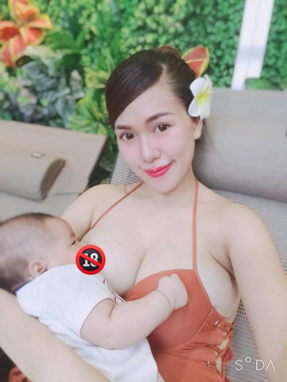 Mai Thỏ, hot girl Mai Thỏ, Mai Thỏ cho con bú, 