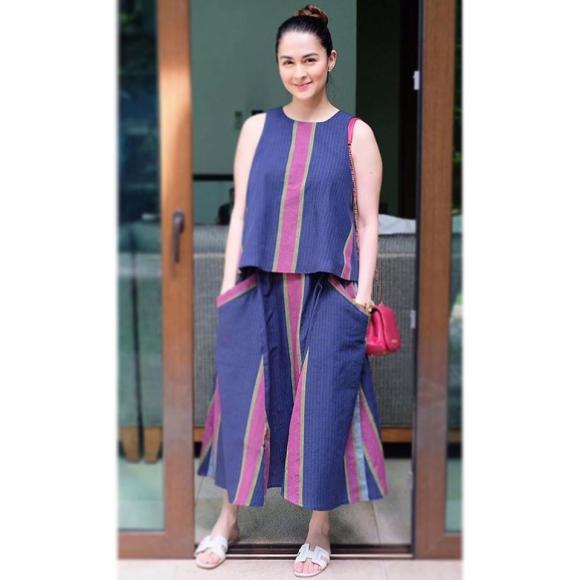 Giữ phong độ nhan sắc đỉnh cao từ khi mang thai đến sau sinh, Marian Rivera gây bất ngờ với style luộm thuộm, kém sắc 9 Marian Rivera,thời trang của Marian Rivera,sao Philippines