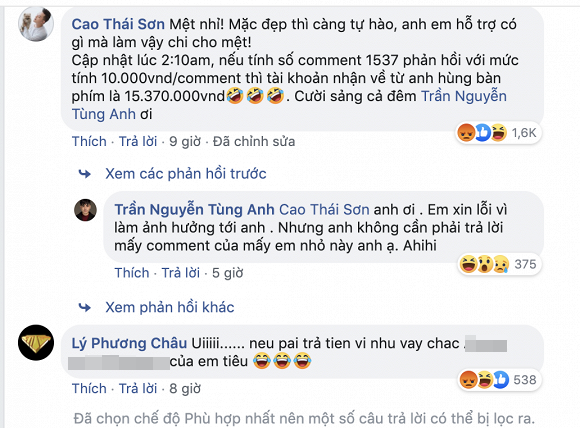 trương thế vinh, Pha Lê, Cao Thái Sơn, sao Việt