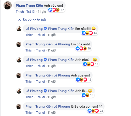 diễn viên Lê Phương, trung kiên, sao Việt