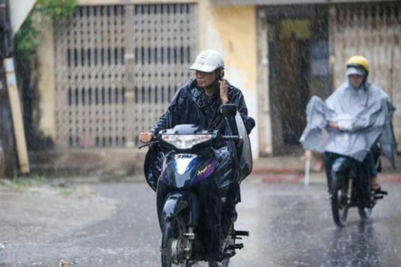 Dự báo thời tiết, Thời tiết hôm nay, Hà Nội mưa dông