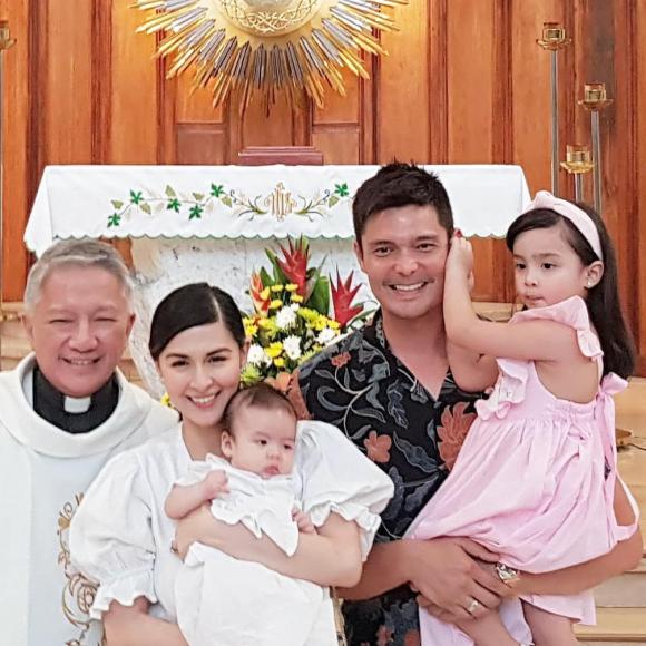 marian rivera, mỹ nhân đẹp nhất philippines, lễ rửa tội