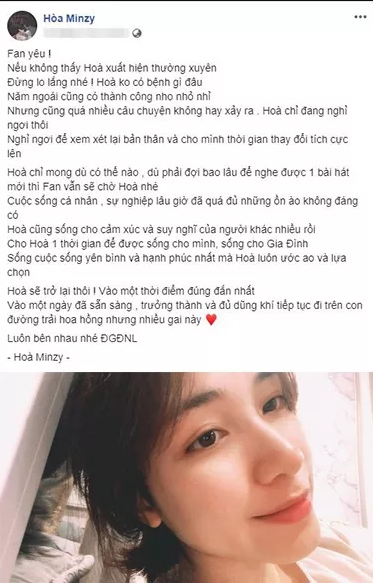 nữ ca sĩ hoà minzy, sao Việt