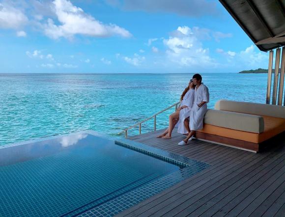 Lý Hải, vợ chồng Lý Hải, Lý Hải Minh Hà du lịch, du lịch Maldives 