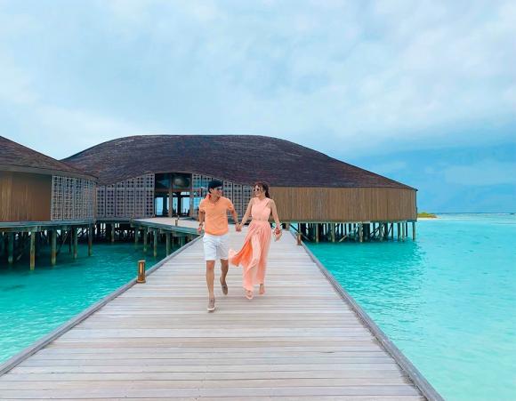 vợ chồng lý hải trốn con đi du lịch 7 Lý Hải, vợ chồng Lý Hải, Lý Hải Minh Hà du lịch, du lịch Maldives