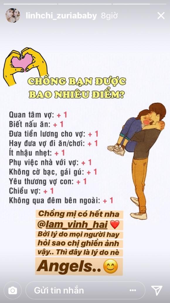  Lâm Vinh Hải, Linh Chi, sao Việt
