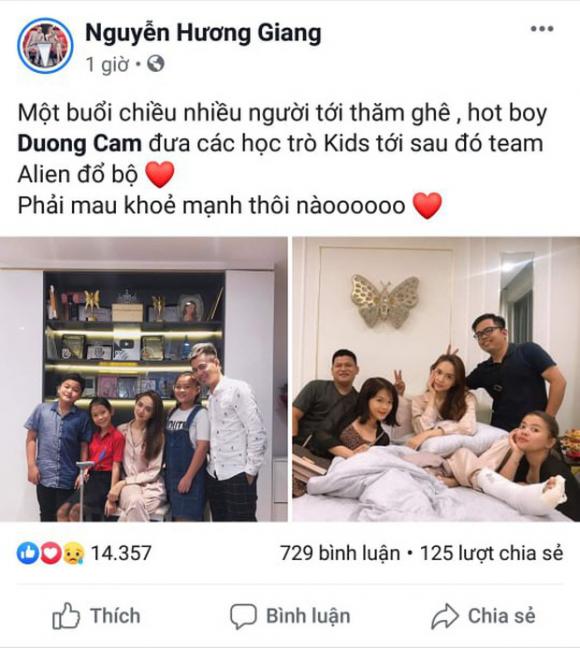 Hương Giang, The Voice Kids, sao Việt