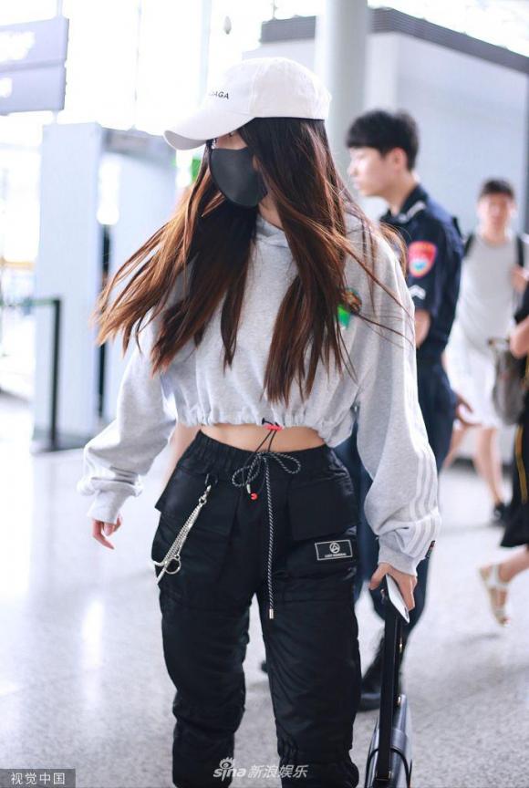 angelababy, thời trang sân bay, sao hoa ngữ