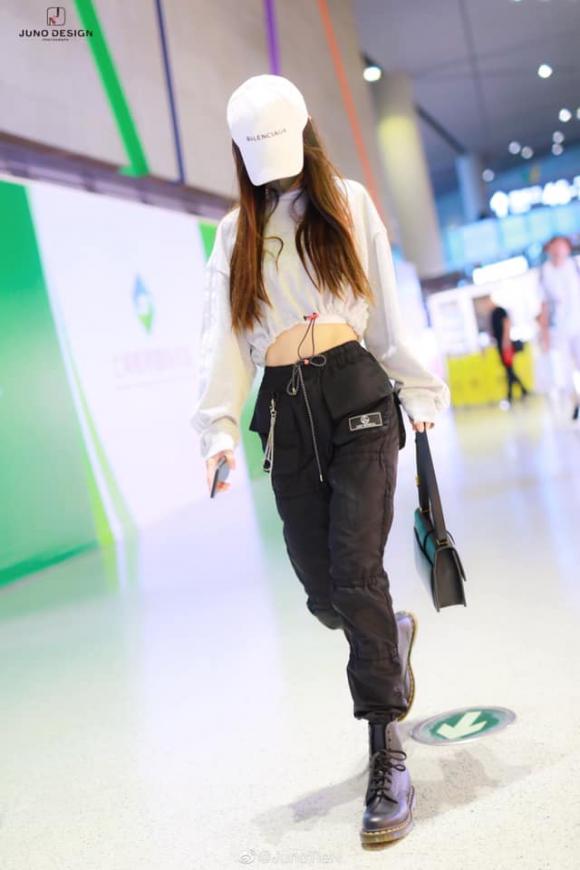 angelababy, thời trang sân bay, sao hoa ngữ