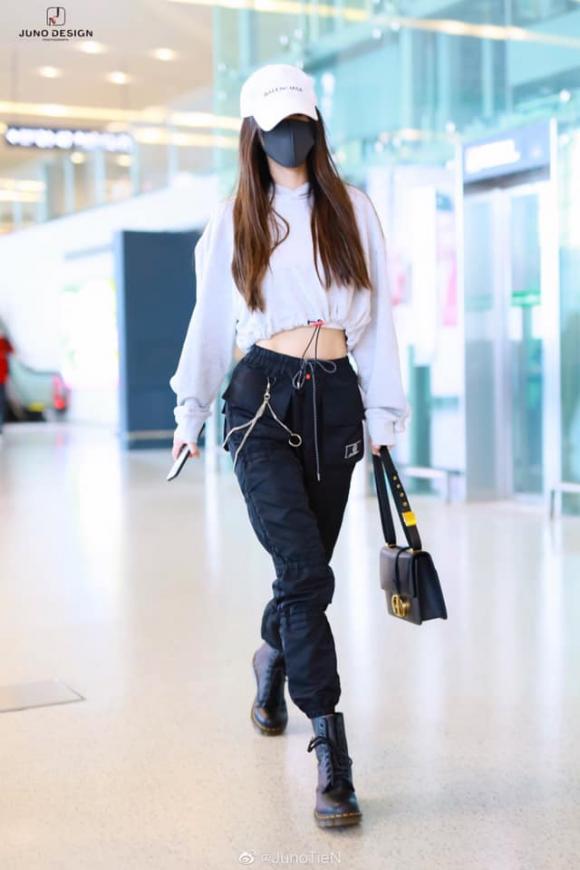 angelababy, thời trang sân bay, sao hoa ngữ