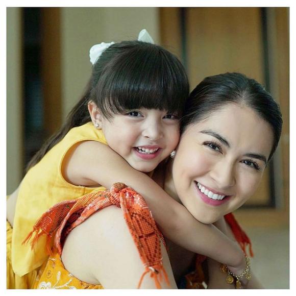Zia,con gái Marian Rivera,mỹ nhân đẹp nhất Philippines
