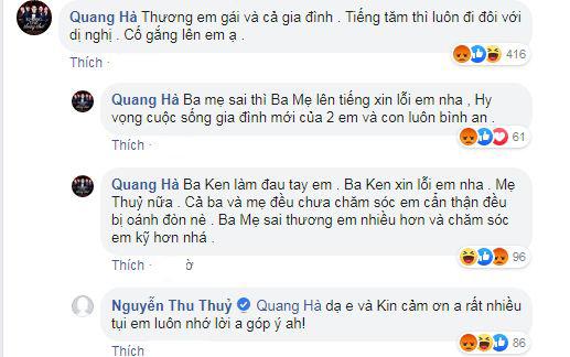 Quang Hà, Thu Thủy, sao Việt