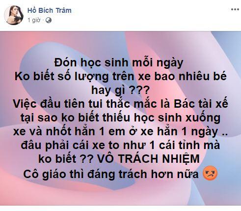 Sao Việt, học sinh lớp 1 tử vong, Hồng Quế, Dương Thùy Linh, Lưu Thiên Hương, Dương Yến Ngọc