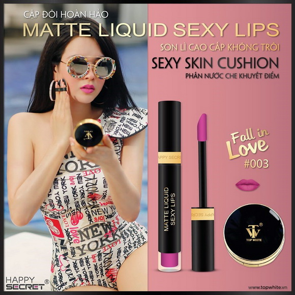 son-li-my-pham-top-white-128-3-ngoisao.vn-w580-h580 7 Matte Liquid Sexy Lips, Top White, CEO Cao Thị Thùy Dung