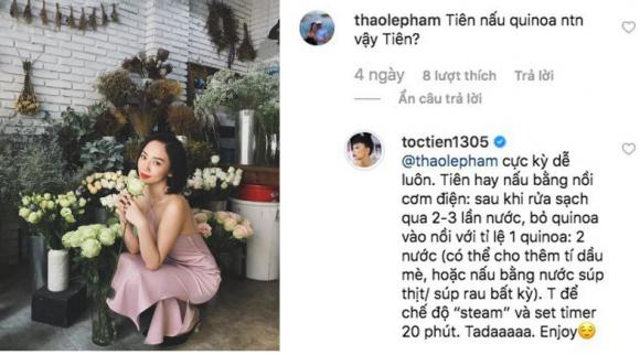 Tóc Tiên, cách giảm cân, sao việt 