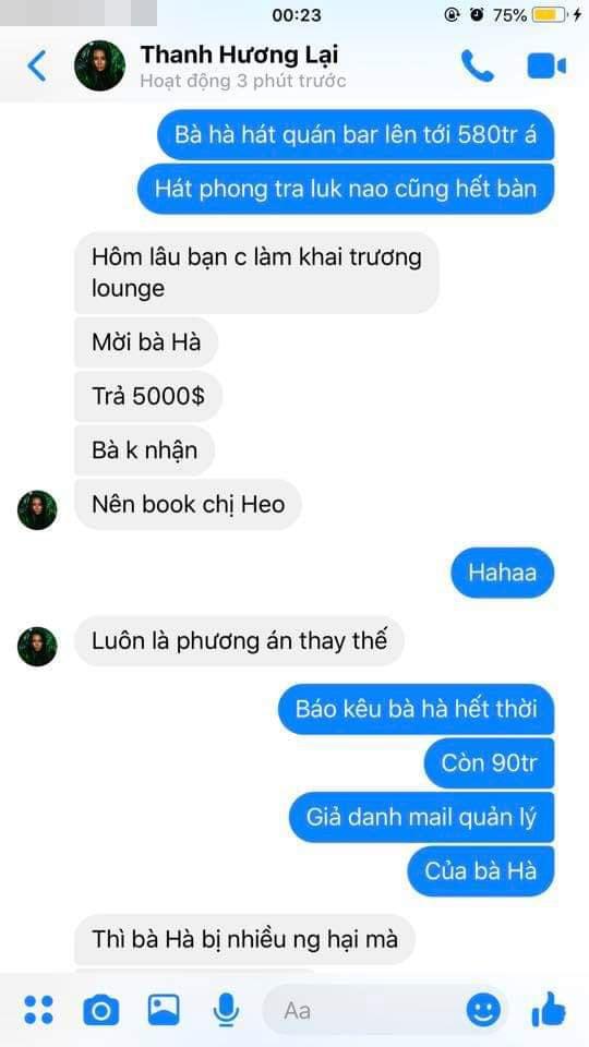 Hồ Ngọc Hà, Lại Thanh Hương, Minh Hằng, sao Việt