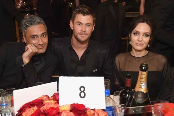 Chris Hemsworth, Angelina Jolie, sao Hollywood