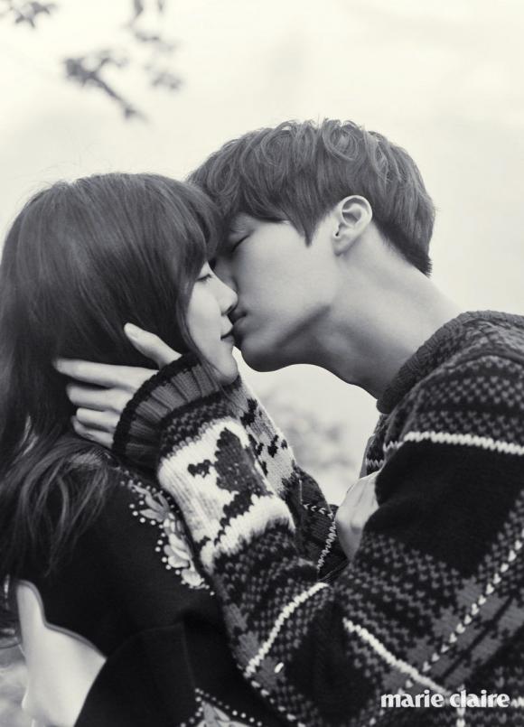 goo hye sun, ahn jae hyun, nụ hôn đầu, sao hàn