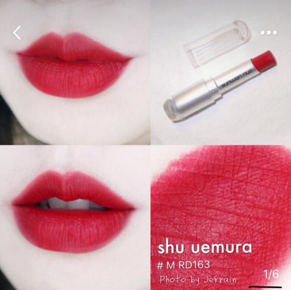 Đẹp mê mẩn với những em SHU đến từ Nhật Bản mà giá chỉ ở tầm trung 9 son Shu,màu son Shu,làm đẹp với son Shu