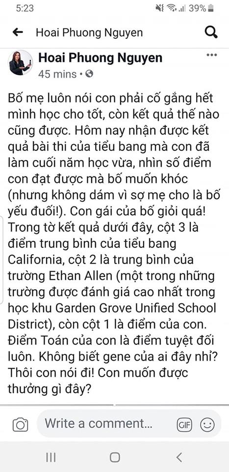 Việt Hương, con gái Việt Hương