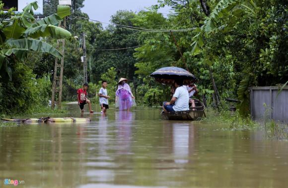 Lũ lụt miền Trung, Hà Tĩnh, Mưa lũ