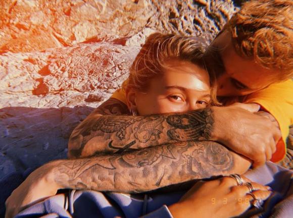 justin bieber, hailey baldwin, đi trốn, sao hollywood