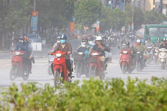 ô nhiễm không khí, thành phố ô nhiễm, Hà Nội, TP.HCM