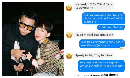 ca sĩ tóc tiên, hoang Touliver, sao Việt