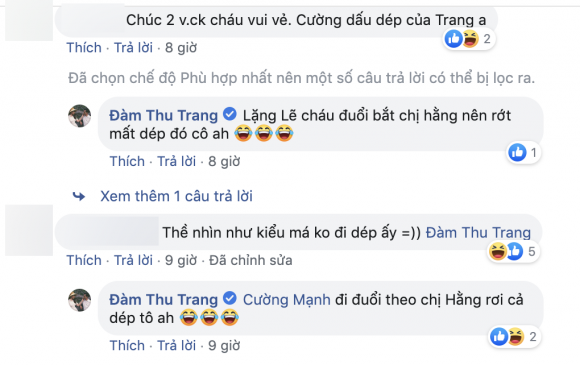 Ảnh chụp Màn hình 2019-09-14 lúc 08 0 doanh nhân cường đô la, ca sĩ Đàm Thu Trang, sao Viêt