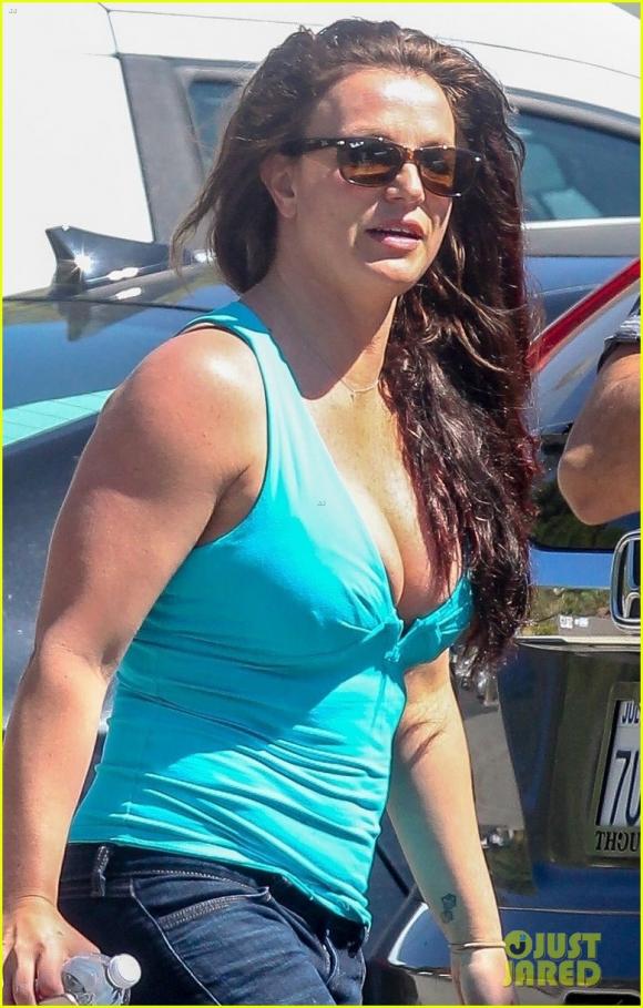 Britney Spears,thân hình sồ sề của Britney Spears,sao Hollywood