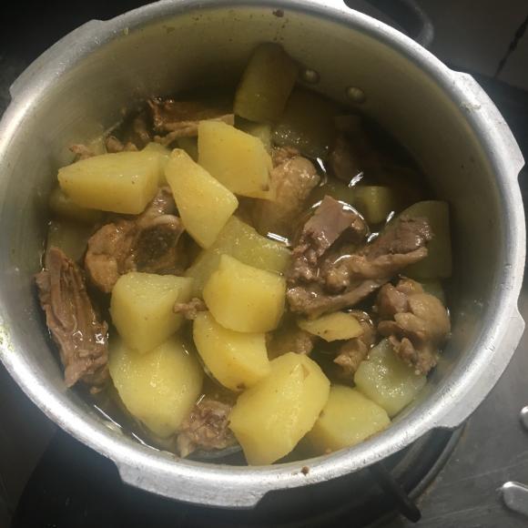 vịt, khoai tây, dạy nấu ăn